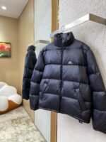 Balenciaga 3M Logo Down Jacket Black - 图片 3