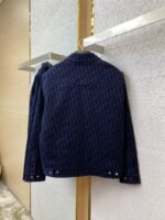 Dior Jacquard Lapel Cotton Jacket Coat - 图片 6