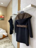 Fendi Double F Full Print Wool Coat - 图片 4