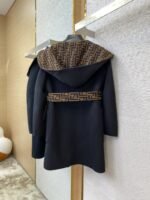 Fendi Double F Full Print Wool Coat - 图片 6