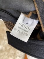 Fendi Double F Full Print Wool Coat - 图片 9