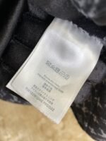 LV Mid-Length Poncho Cashmere Coat Black - 图片 9