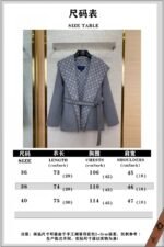 LV short cape cashmere coat grey - 图片 10