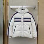 Dior Clashing Stripes Pentagram Down Jacket