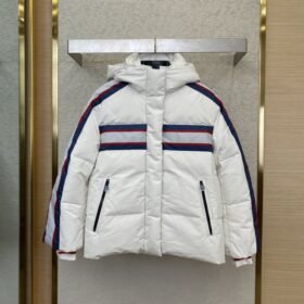Dior Clashing Stripes Pentagram Down Jacket