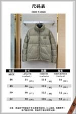 Fendi printed offset labelled down jacket brown - 图片 10