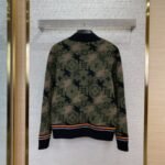 LV Camouflage Woolen Jacket Coat - 图片 2