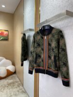 LV Camouflage Woolen Jacket Coat - 图片 3