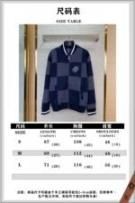 LV Checkered Knit Jacket Coat - 图片 10