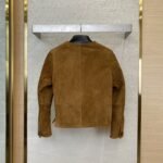 Miu Miu Suede Jacket Coat - 图片 2