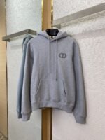 Dior Logo Embroidered Hooded Sweatshirt - 图片 5
