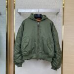 Balenciaga Hooded Aviator Jacket