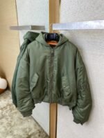 Balenciaga Hooded Aviator Jacket - 图片 7