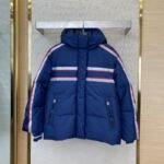 Dior Clashing Stripes Pentagram Down Jacket