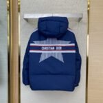 Dior Clashing Stripes Pentagram Down Jacket - 图片 2
