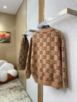 Gucci Reversible knitted cardigan with full print - 图片 8
