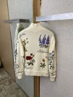 Dior Floral Embroidered Stand-Up Jumper - 图片 8