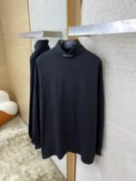 Balenciaga Double Ring Embroidered Turtleneck Pullover - 图片 7