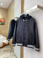 Prada Recycled Nylon Aviator Jacket Coat - 图片 3