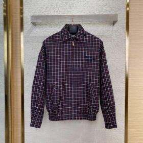 Miu Miu Red Check Jacket