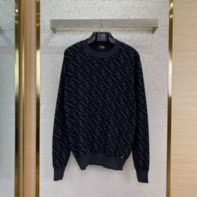 Fendi Full print jacquard jumper