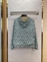 Fendi Green FF Nylon Reversible Jacket - 图片 2