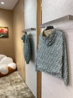 Fendi Green FF Nylon Reversible Jacket - 图片 3