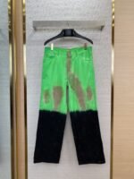 LV Gradient Jacquard Denim Trousers