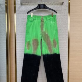 LV Gradient Jacquard Denim Trousers