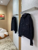 LV Burnout Hooded Denim Jacket - 图片 3