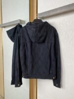 LV Burnout Hooded Denim Jacket - 图片 6