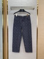 LV Jacquard Denim Trousers