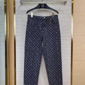 LV Jacquard Denim Trousers