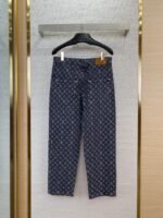 LV Jacquard Denim Trousers - 图片 2