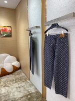 LV Jacquard Denim Trousers - 图片 4