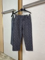 LV Jacquard Denim Trousers - 图片 5