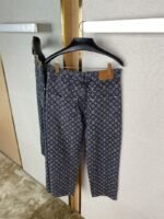 LV Jacquard Denim Trousers - 图片 8