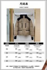 Gucci Printed Jacquard Removable Down Jacket Blue - 图片 10