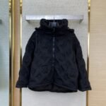 LV Steel Printed Old Flower Down Jacket