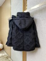 LV Steel Printed Old Flower Down Jacket - 图片 6