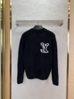 LV Logo Appliqu?? Sweater Black - 图片 2