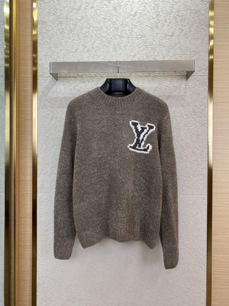 wsxc1731123251494_0.jpg LV logo appliqu??d jumper grey - 图片 1