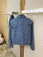 LV Embossed Jacquard Denim Jacket - 图片 8