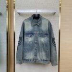 Balenciaga Printed Denim Jacket
