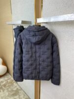 LV logo embroidered jacquard cotton jacket - 图片 8