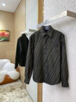 LV Twill Cutout Letter Shirt - 图片 3