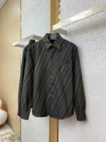 LV Twill Cutout Letter Shirt - 图片 4