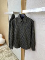 LV Twill Cutout Letter Shirt - 图片 6