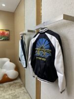 LV Embroidered Jacket Coat - 图片 4
