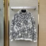 LV Block Colour Block Long Sleeve Fleece Feel Jacket